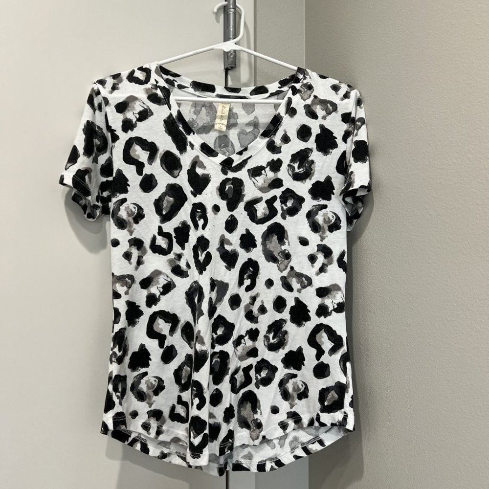 Altar'd State Leopard Print Tee